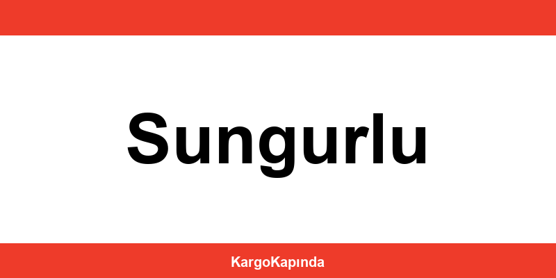 Aras Kargo Sungurlu şubeleri ve iletişim bilgileri