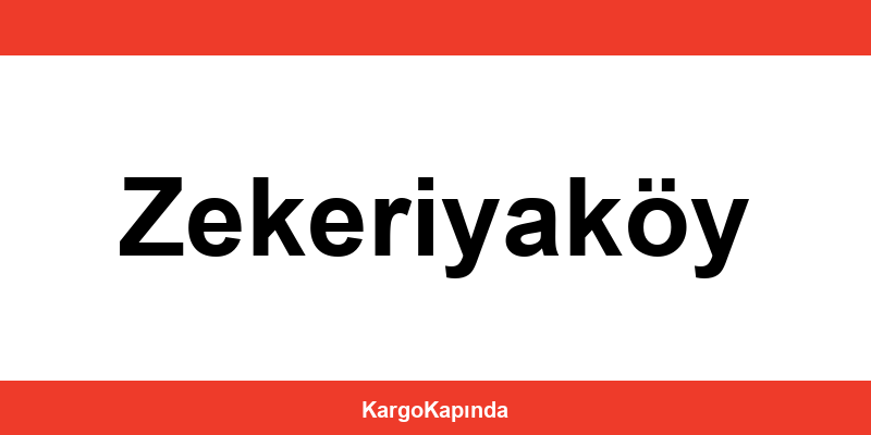 Aras Kargo Zekeriyaköy şubeleri ve iletişim bilgileri