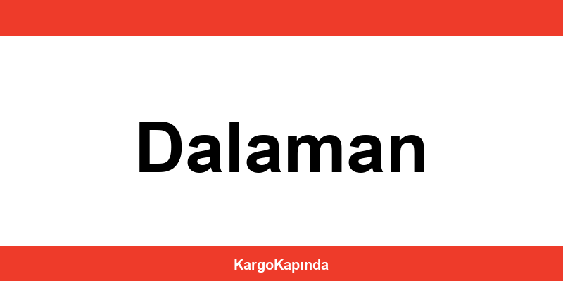 Aras Kargo Dalaman şubeleri ve iletişim bilgileri