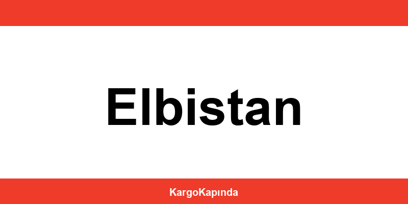 Aras Kargo Elbistan şubeleri ve iletişim bilgileri