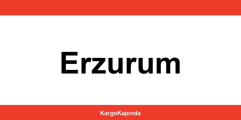 Aras Kargo Erzurum şubeleri ve iletişim bilgileri