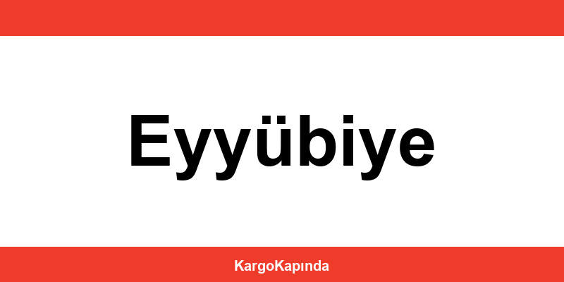 Aras Kargo Eyyübiye şubeleri ve iletişim bilgileri