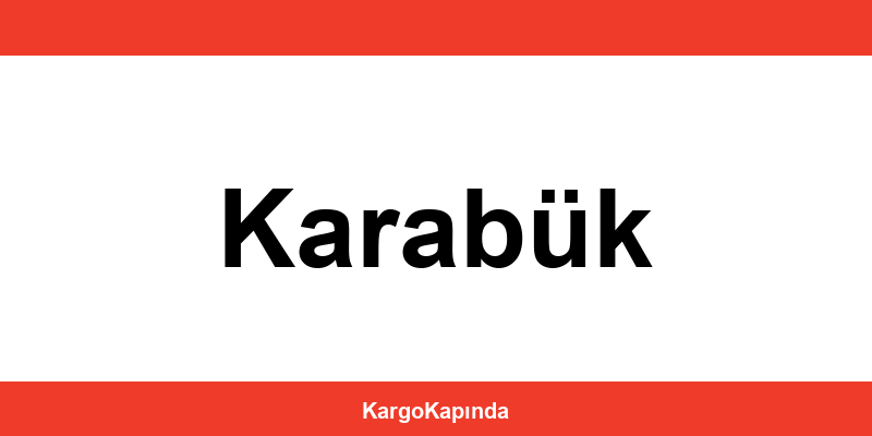 Aras Kargo Karabük şubeleri ve iletişim bilgileri