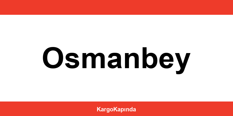 Aras Kargo Osmanbey şubeleri ve iletişim bilgileri