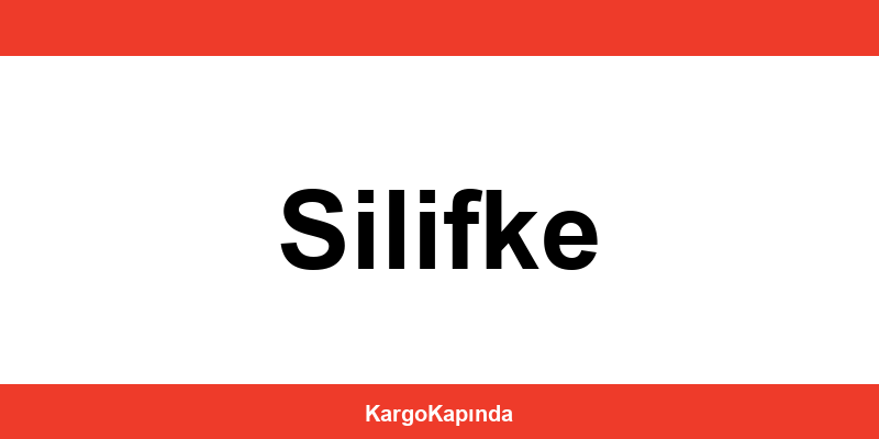 Aras Kargo Silifke şubeleri ve iletişim bilgileri