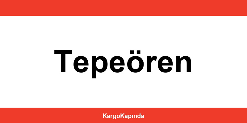 Aras Kargo Tepeören şubeleri ve iletişim bilgileri