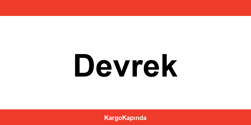 Aras Kargo Devrek şubeleri ve iletişim bilgileri