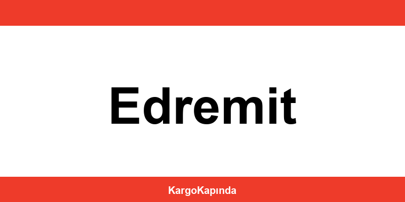 Aras Kargo Edremit şubeleri ve iletişim bilgileri