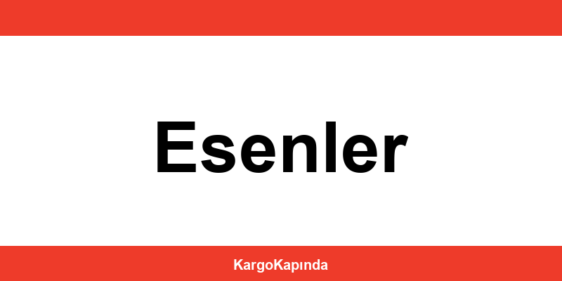 Aras Kargo Esenler şubeleri ve iletişim bilgileri
