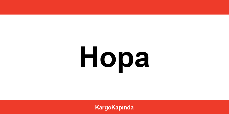 Aras Kargo Hopa şubeleri ve iletişim bilgileri