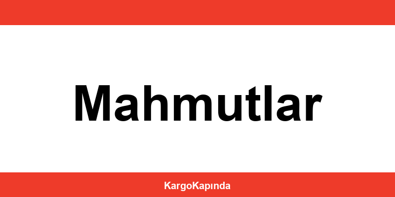 Aras Kargo Mahmutlar şubeleri ve iletişim bilgileri