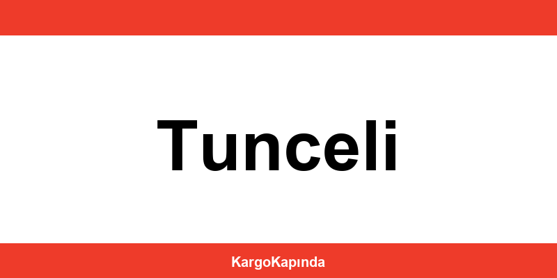 Aras Kargo Tunceli şubeleri ve iletişim bilgileri